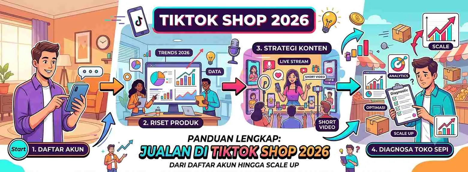 Panduan Lengkap Cara Jualan di TikTok Shop 2026