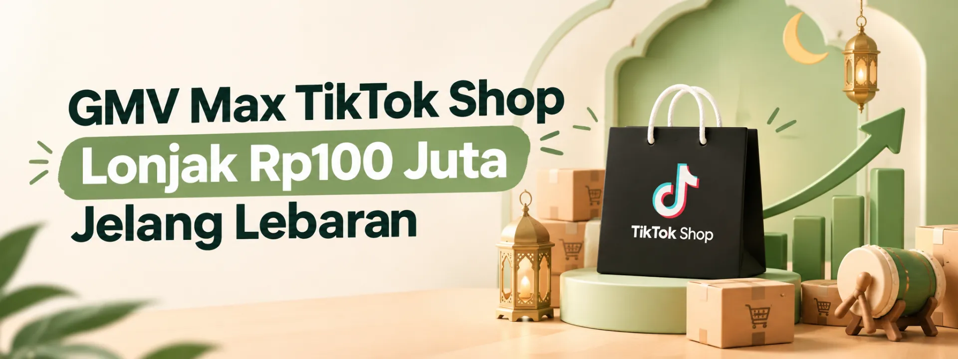 GMV Max TikTok Shop Lonjak Rp100 Juta Jelang Lebaran