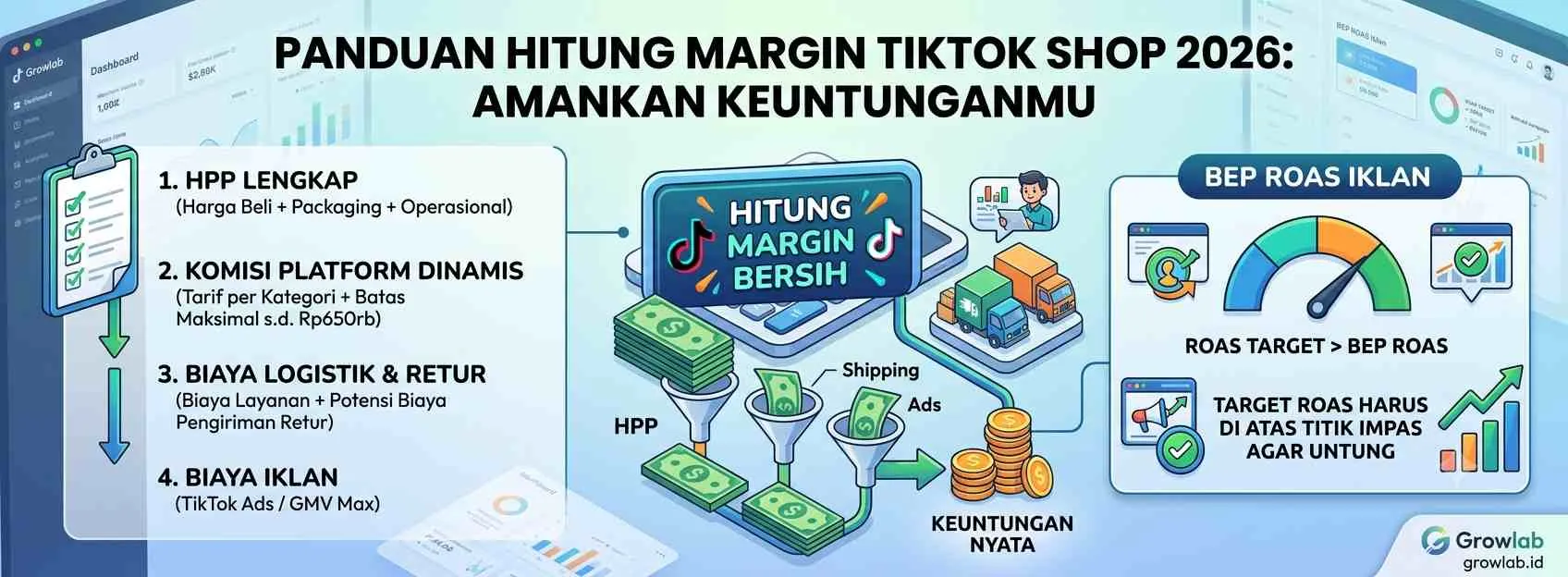 Cara Hitung Margin TikTok Shop 2026 yang Benar