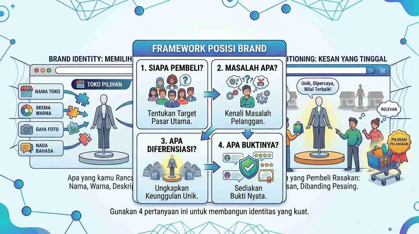 Framework Brand Positioning yang Bisa Dipakai Seller Marketplace - Strategi Brand Positioning Seller Online 2026 | Growlab