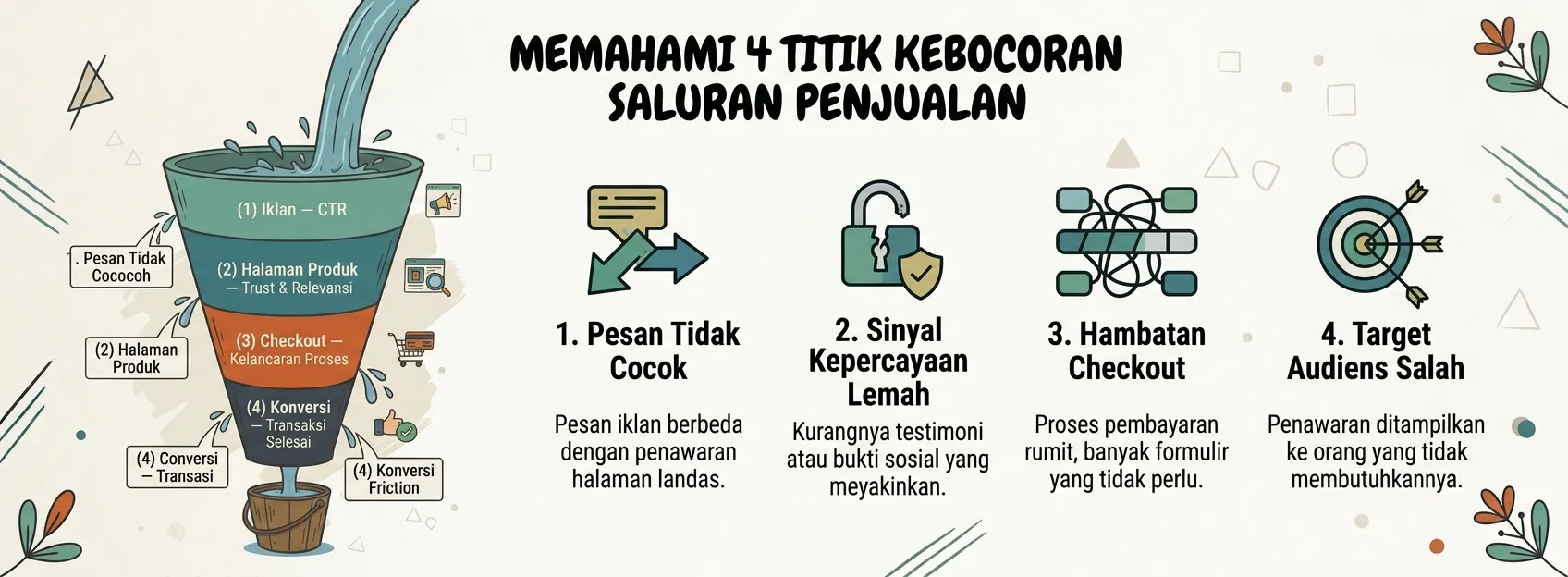 Langkah 5: Ubah Satu Variabel dalam Satu Waktu - Iklan Jalan, Toko Tetap Sepi? Ini Solusi Funnel Konversinya