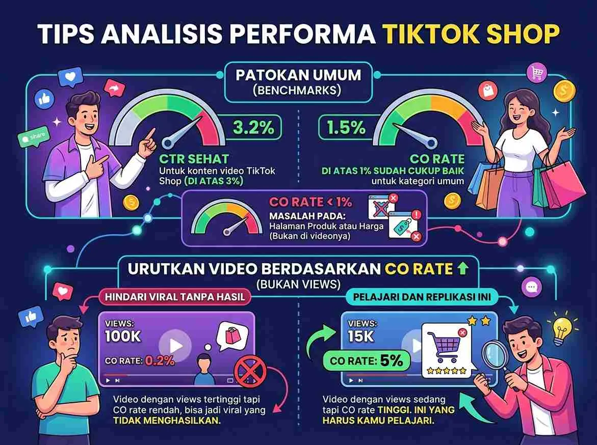 Cara Mengetahui Format yang Bekerja untuk Tokomu - Konten Viral Keranjang Kuning TikTok Shop 2026
