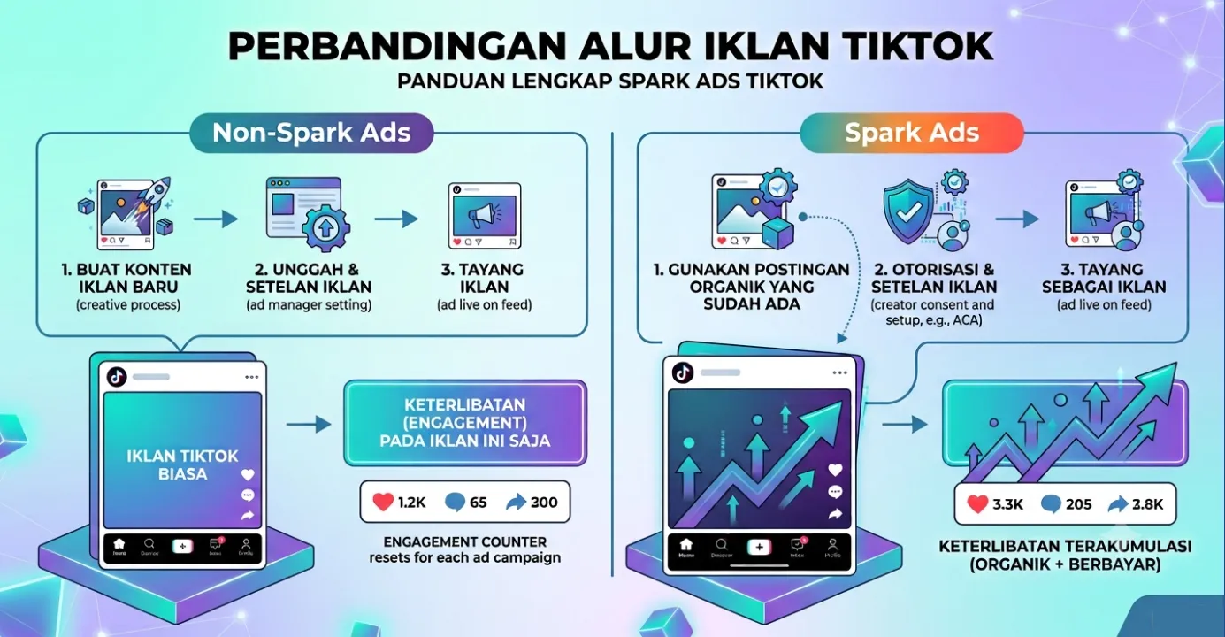 Spark Ads TikTok: Cara Kerja & Sinergi GMV Max 2026