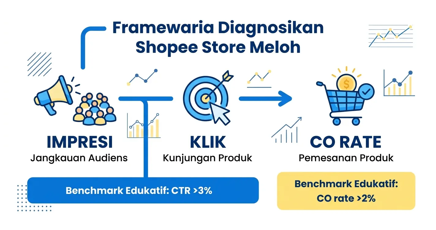 Kenapa Toko Sepi Bukan Selalu Masalah Iklan - Cara Optimasi Toko Shopee yang Sepi 2026