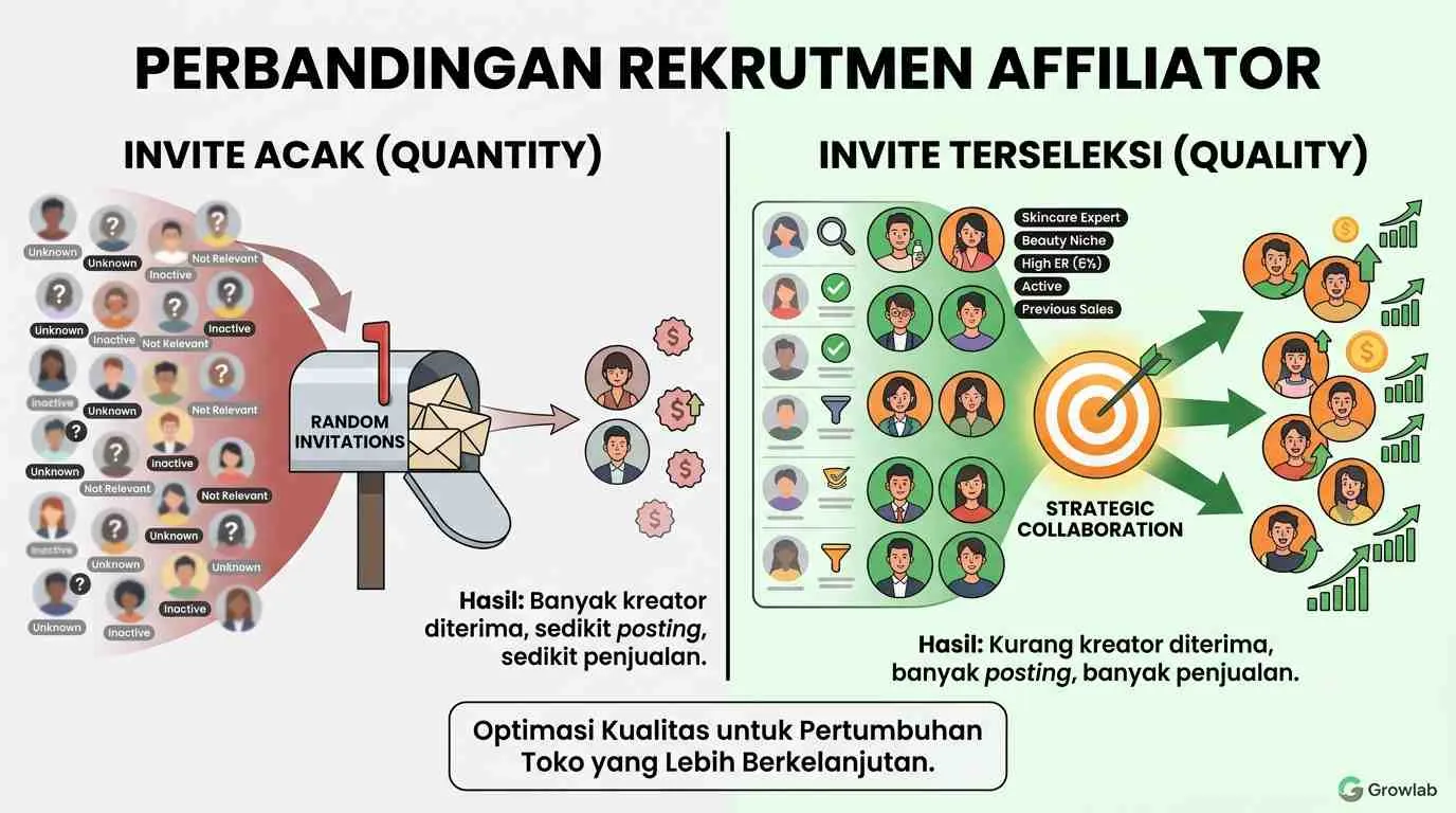 Kenapa Memilih Affiliator Sembarangan Itu Merugikan - 3 Cara Mencari Affiliator TikTok Shop yang Tepat 2026