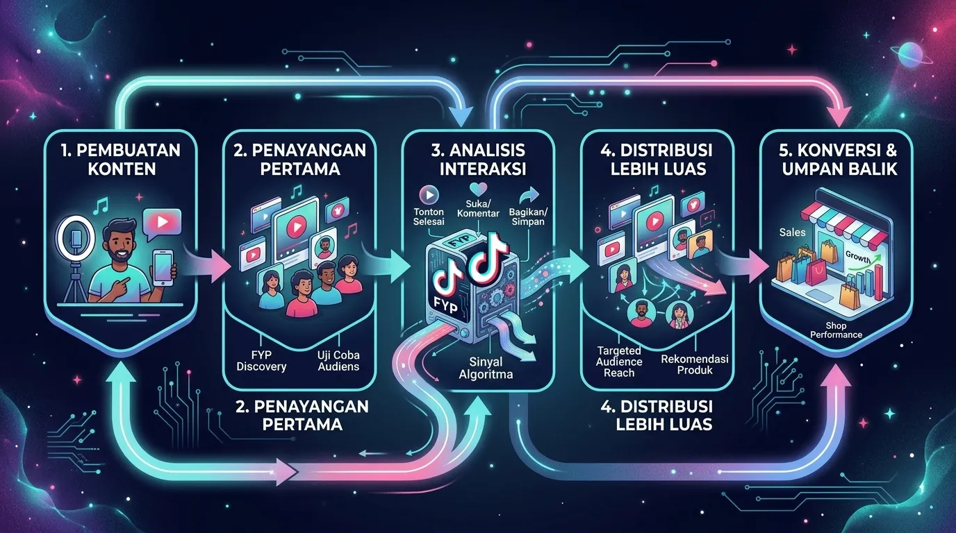 Algoritma TikTok Shop 2026: Cara Kerja & Dampak ke Penjualan
