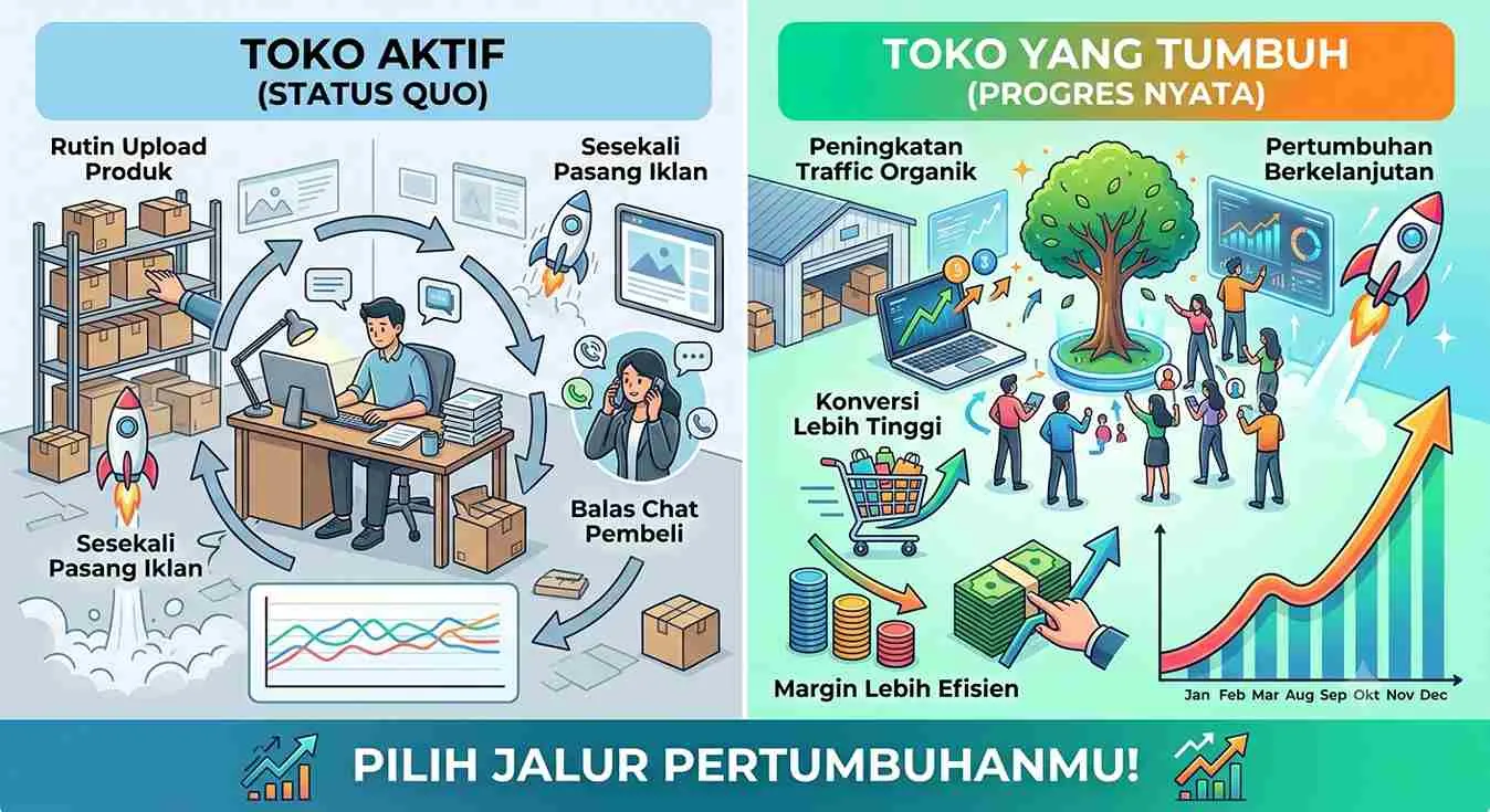 Diagnosa Toko TikTok Shop: Kenapa Toko Masih Sepi Meski Sudah Aktif - Panduan Lengkap Cara Jualan di TikTok Shop 2026