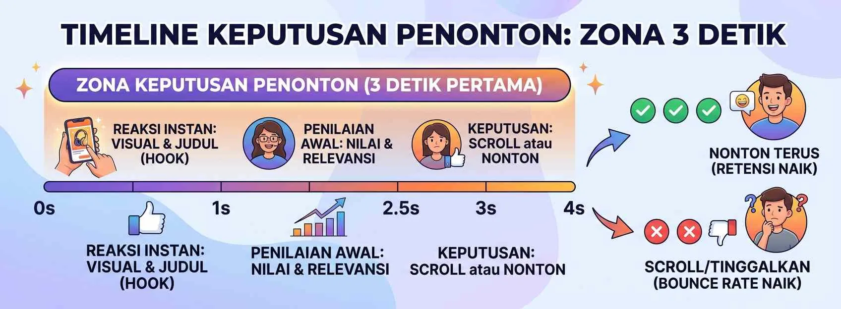Kenapa 3 Detik Pertama Menentukan Nasib Kontenmu - Hook Konten 3 Detik untuk Seller Shopee & TikTok Shop