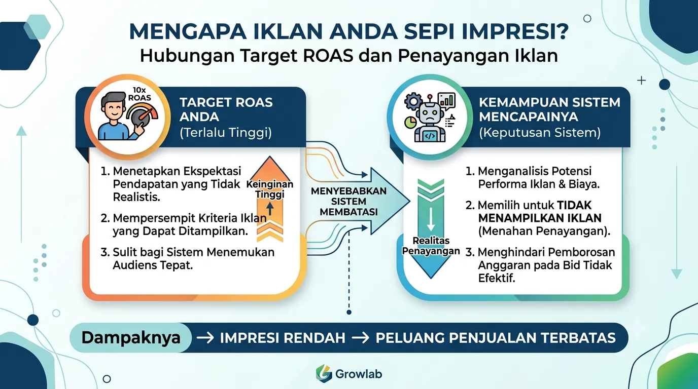 Penyebab Iklan GMV Max Sepi Impresi - Iklan GMV Max Sepi Impresi? Penyebab & Solusinya