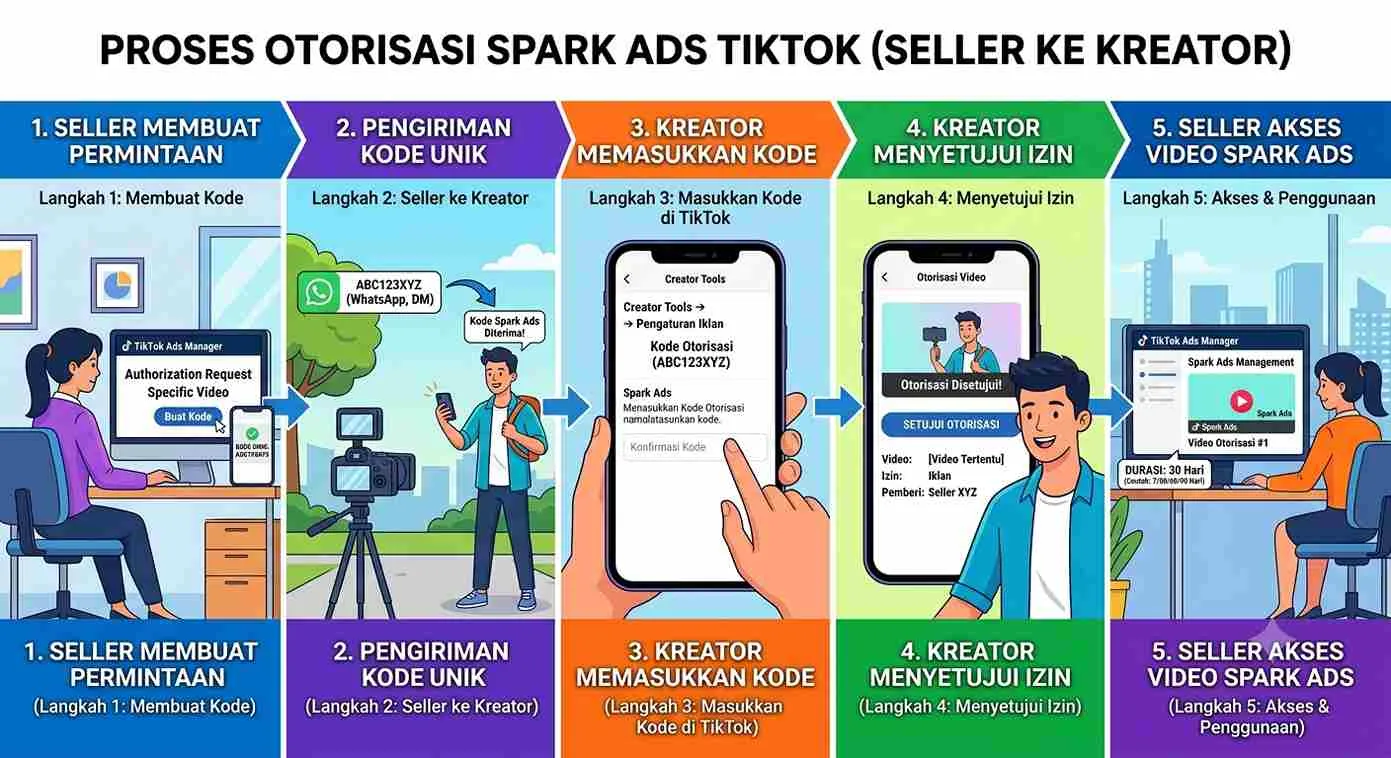 Otorisasi ACA TikTok: Apa Itu dan Bagaimana Prosesnya - Spark Ads TikTok: Cara Kerja & Sinergi GMV Max 2026