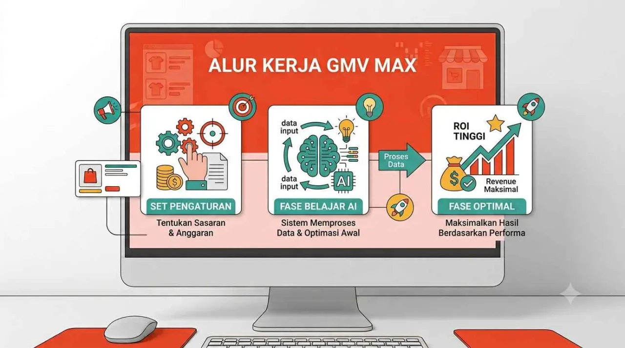 Cara Kerja Shopee Ads di Era GMV Max: Beda dari yang Banyak Disangka - Strategi ROAS dan GMV Max yang Benar untuk Seller 2026